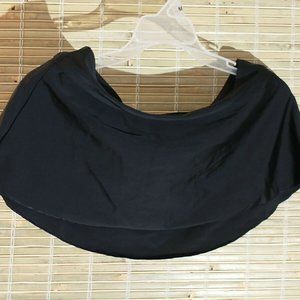 Kona Sol Women's Swim Skirtini Black Size M (8-10)